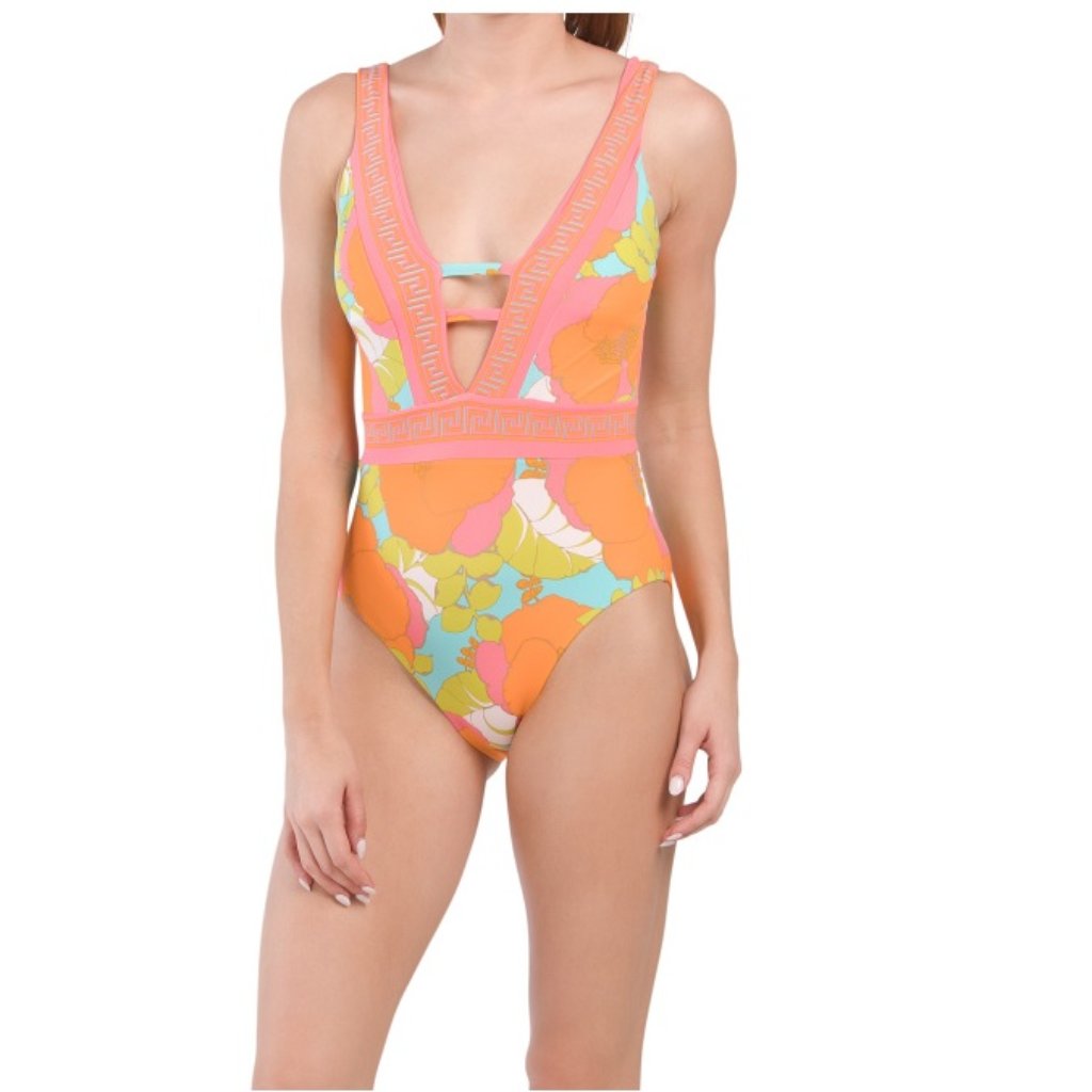Trina Turk Playa De Flor One-Piece Swimsuit